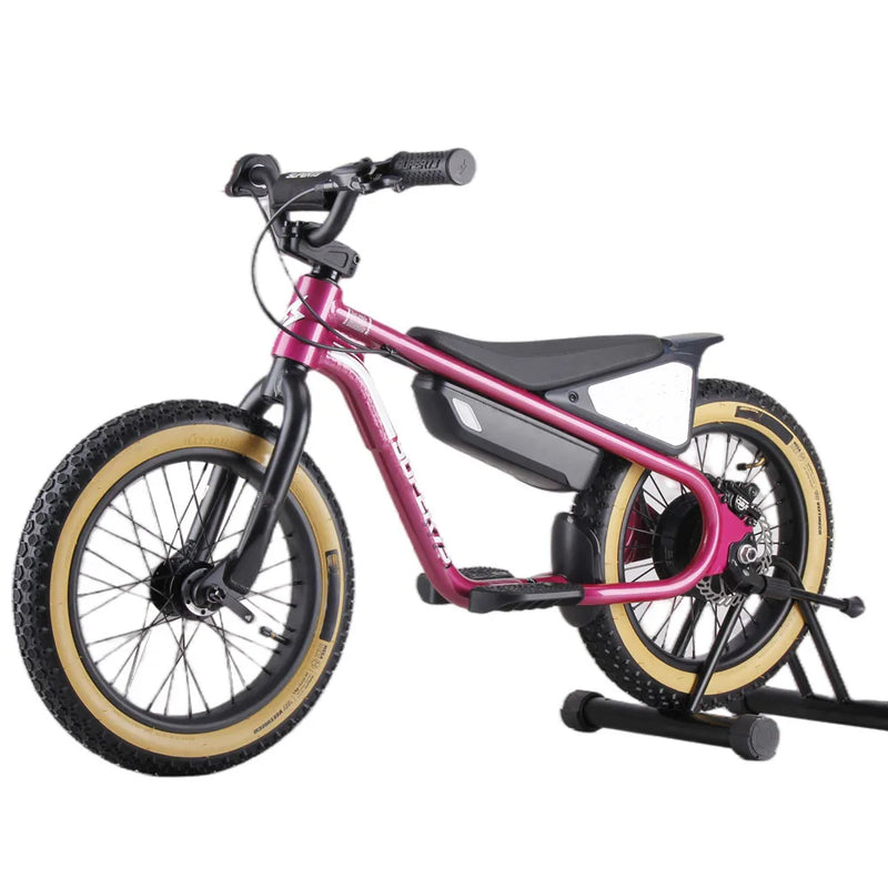 HKM-793555 Kids Electric Balance Bike 16-Inch, 36V 2.5Ah, No Pedal, Hydraulic Disc Brake, Suitable for Ages 5-8