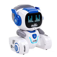 HKM-793555 Programmable Educational Robot with Touch-Sensitive Remote Control and LED Light for Kids
