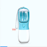 HKM-7936701 Pet Dual-Use Water Cup for Dogs - 300ML Water & 100g Grain, Portable Design
