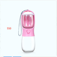 HKM-7936701 Pet Dual-Use Water Cup for Dogs - 300ML Water & 100g Grain, Portable Design