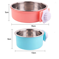 HKM-7936829 Durable Stainless Steel Dog Feeding Bowl for Pets
