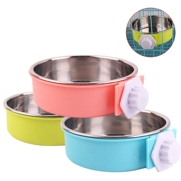 HKM-7936829 Durable Stainless Steel Dog Feeding Bowl for Pets