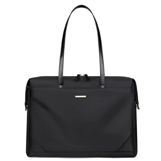 HKM-793683 Waterproof 14-Inch Nylon Laptop Bag for Women - Stylish Business Travel Handbag