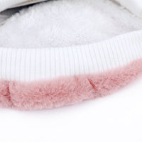 HKM-7937213 Cozy Pink Double-Sided Velvet Dog Outfit for Autumn and Winter
