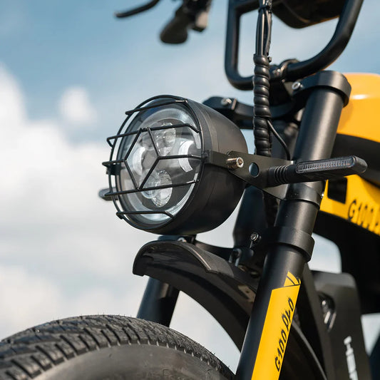 HKM-794067 HappyRun G100Pro Electric Bike - 6000W Dual Batteries, Long Range, Street Motorcycle, 72V Power