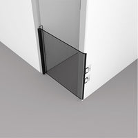 HKM-7942077 Retractable Dog and Baby Safety Gate for Stairs and Doorways, Adjustable 130CM x 78CM, Indoor/Outdoor Use