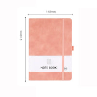 HKM-794259 Custom A5 Hard Cover PU Leather Diary Journal for Students