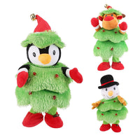 HKM-794259 Dancing Plush Toy - Singing and Mimicking Interactive Penguin, Snowman, or Elk for Kids - Perfect Christmas Gift