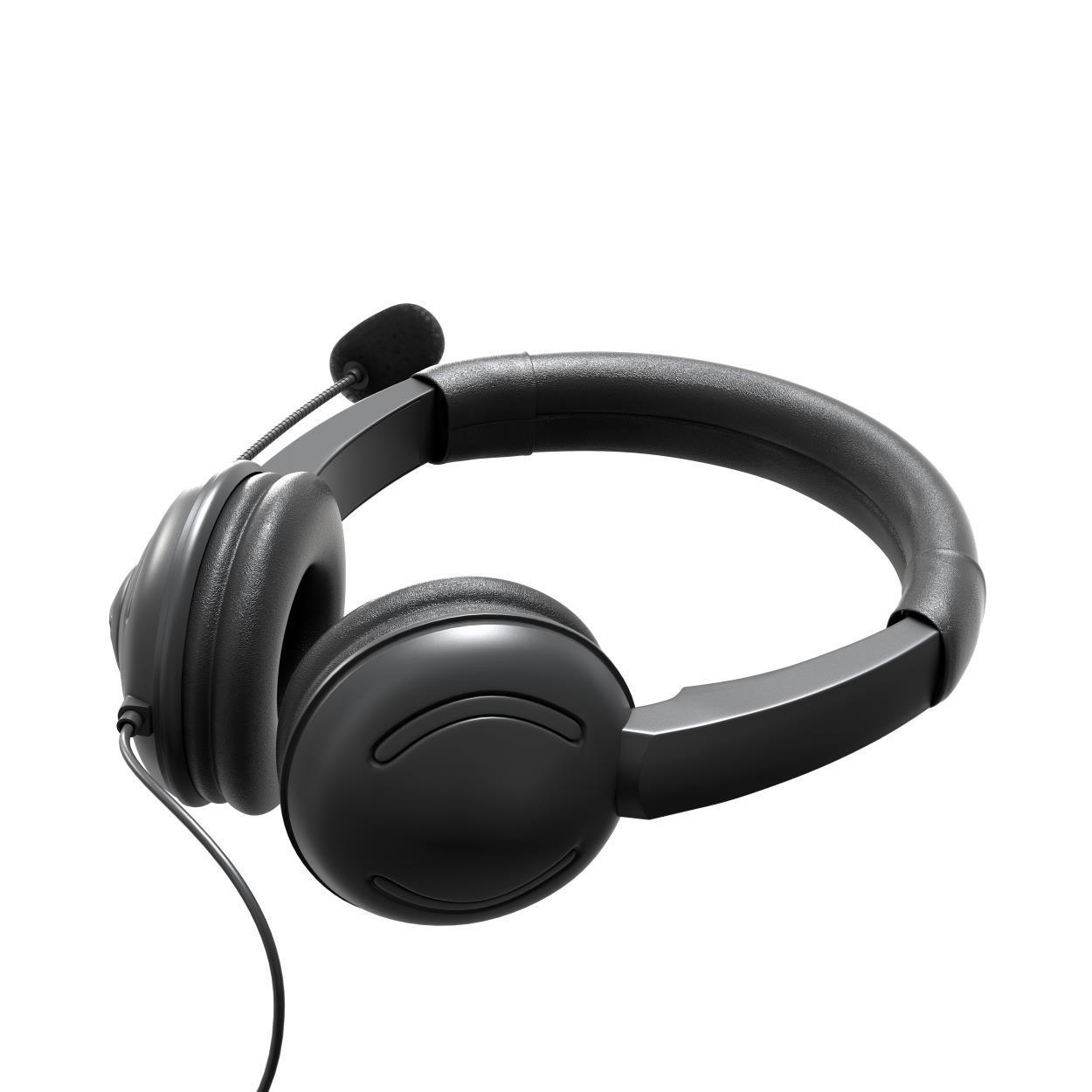 HKM-794323 Professional Noise-Canceling Earphone with High-Sensitivity Microphone and USB Interface