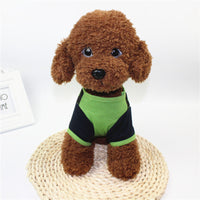 HKM-7944765 Cartoon Print Casual T-Shirt for Pets - Lightweight Terylene Material, Various Sizes Available