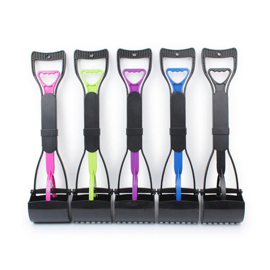 HKM-7950141 Extra Large Long Handle Pet Toilet Picker and Clamp in Multiple Colors