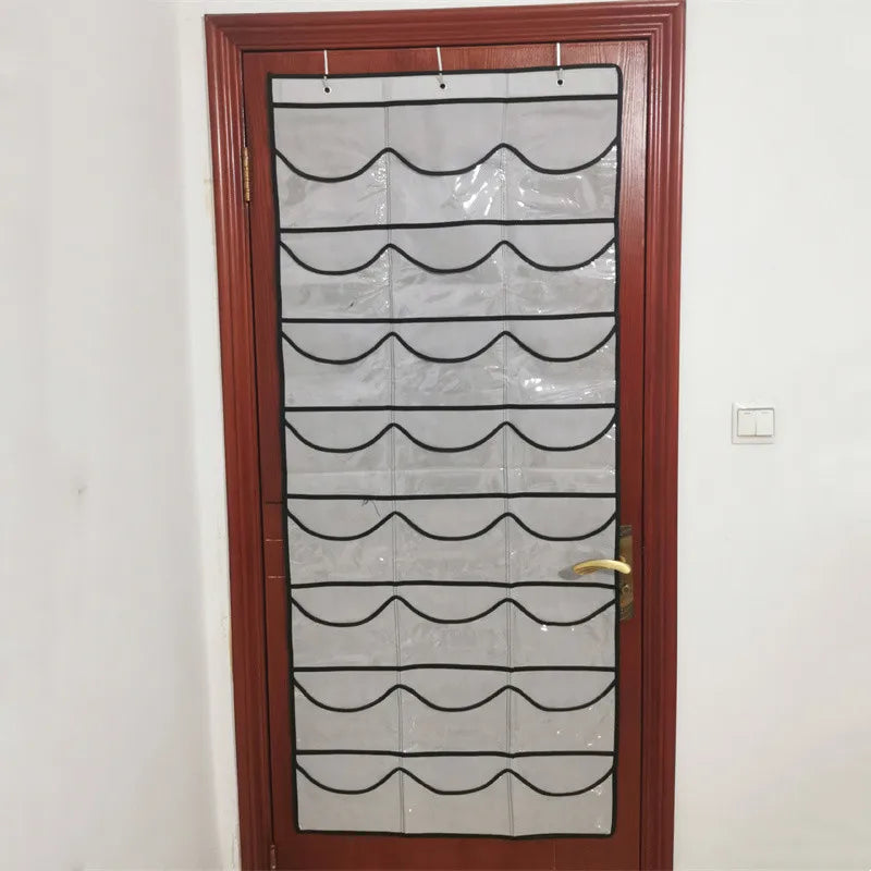 HKM-795027 Over-the-Door Hat Organizer with 24 Slots for Baseball Cap Storage