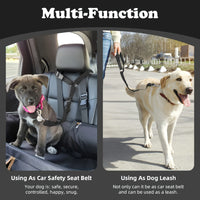 HKM-7951933 Durable Two-Piece Dog Leash Set for Comfortable Travel and Outdoor Adventures