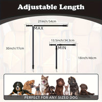 HKM-7951933 Durable Two-Piece Dog Leash Set for Comfortable Travel and Outdoor Adventures