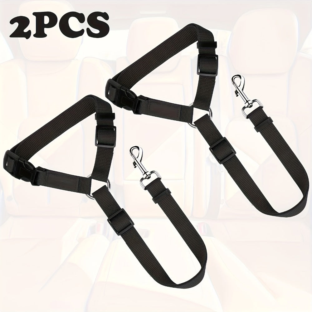 HKM-7951933 Durable Two-Piece Dog Leash Set for Comfortable Travel and Outdoor Adventures