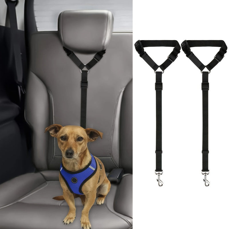 HKM-7951933 Durable Two-Piece Dog Leash Set for Comfortable Travel and Outdoor Adventures