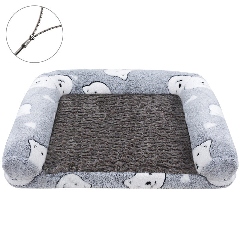 HKM-7952189 Removable and Washable Pet Mattress for Dogs and Cats - Fashionable Cloth Designs