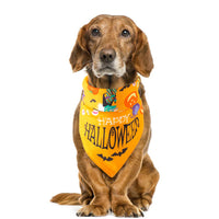 HKM-7952701 Halloween Themed Pet Saliva Towel, Casual Design, Perfect for Ghost Festival