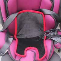 HKM-795347 Thermostatic Heated Plush Children's Dining Chair Cushion with LCD Control