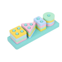 HKM-795411 Montessori Wooden Learning Aids - Educational Sensory Toys for Preschool Development
