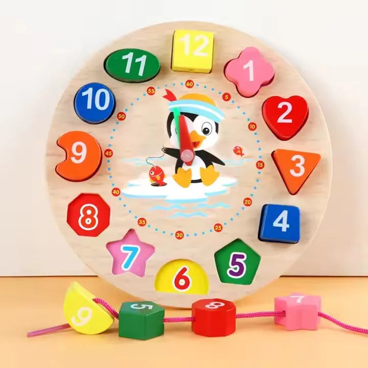 HKM-795411 Montessori Wooden Learning Aids - Educational Sensory Toys for Preschool Development
