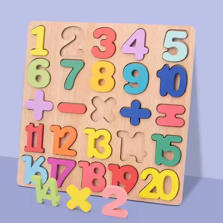 HKM-795411 Montessori Wooden Learning Aids - Educational Sensory Toys for Preschool Development
