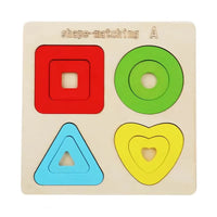 HKM-795411 Montessori Wooden Learning Aids - Educational Sensory Toys for Preschool Development