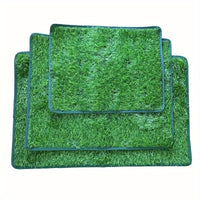 HKM-7955389 Washable Reusable Dog and Cat Toilet Training Mat with Artificial Grass - Available in Multiple Sizes