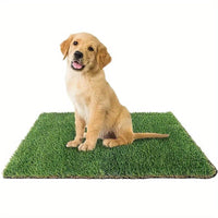 HKM-7955389 Washable Reusable Dog and Cat Toilet Training Mat with Artificial Grass - Available in Multiple Sizes