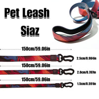 HKM-7957693 Waterproof PVC Coated Rubberized Traction Leash Set for Dogs