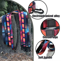 HKM-7957693 Waterproof PVC Coated Rubberized Traction Leash Set for Dogs