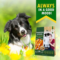 HKM-7957949 Chicken-Wrapped Dog Chew Sticks – Grain-Free, Organic, Human-Grade Natural Treats for Dogs of All Life Stages
