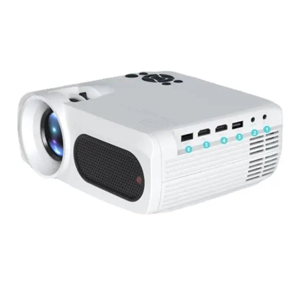 HKM-795795 8K 3D Android Smart Portable LED DLP Projector for Home Theatre, Compatible with Smartphone, Tablet, and PC