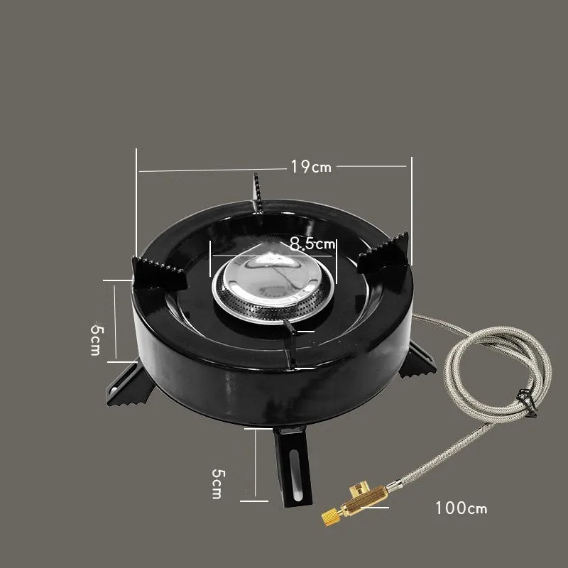 HKM-795795 Portable Fast Boiling Gas Stove for Camping and Hiking - Lightweight and Easy to Carry