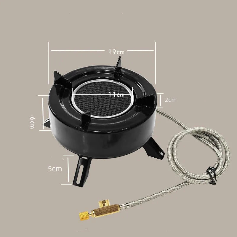 HKM-795795 Portable Fast Boiling Gas Stove for Camping and Hiking - Lightweight and Easy to Carry