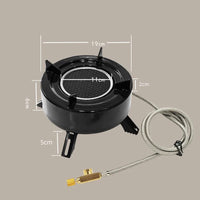 HKM-795795 Portable Fast Boiling Gas Stove for Camping and Hiking - Lightweight and Easy to Carry
