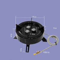 HKM-795795 Portable Fast Boiling Gas Stove for Camping and Hiking - Lightweight and Easy to Carry