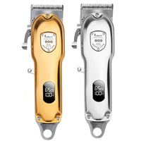 HKM-795859 Electric Hair Clipper with LCD Display and Adjustable Stainless Steel Blade