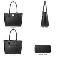 HKM-795987 Large 15.6 Inch Laptop Tote Bag for Women - Stylish Shoulder Handbag