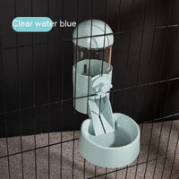HKM-7961661 Automatic Pet Feeder and Water Dispenser for Dogs and Cats - 500g Capacity in Blue, Pink, or Gray