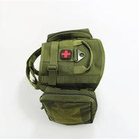 HKM-7962045 Tactical Pet Vest for Dogs, Made with Durable 1000D Nylon, Adjustable Size L 24x44cm, Bust 55-78cm