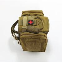 HKM-7962045 Tactical Pet Vest for Dogs, Made with Durable 1000D Nylon, Adjustable Size L 24x44cm, Bust 55-78cm
