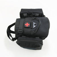 HKM-7962045 Tactical Pet Vest for Dogs, Made with Durable 1000D Nylon, Adjustable Size L 24x44cm, Bust 55-78cm