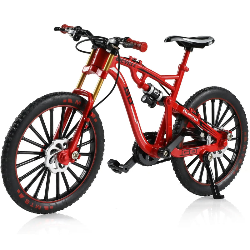 HKM-796243 1:8 Scale Die-Cast Mini Mountain Bike Model in Alloy - Unisex Toy for Ages 5 and Up