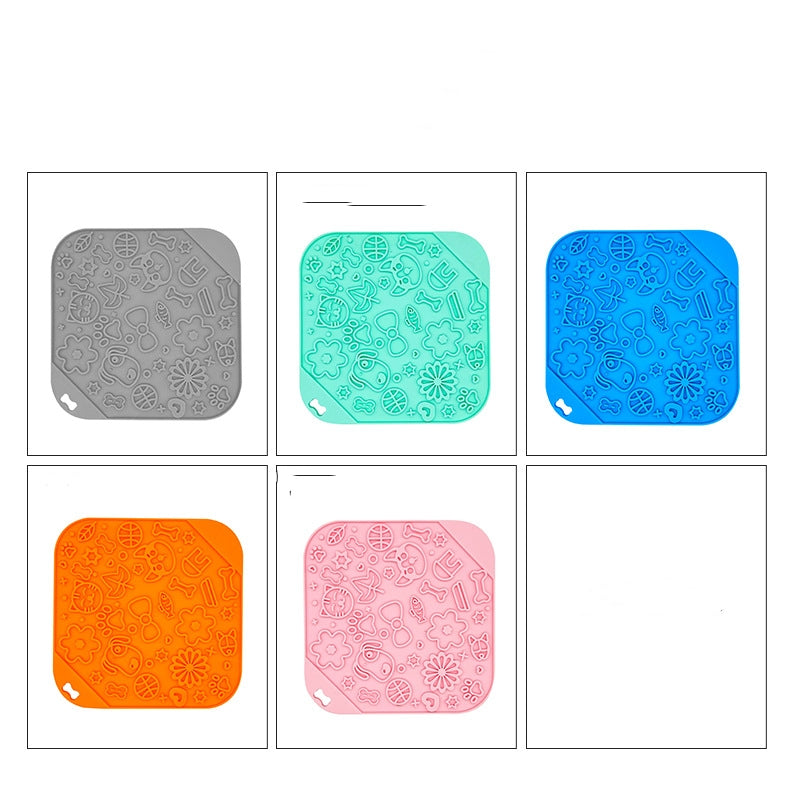 HKM-7962685 Silicone Non-Slip Pet Food Bowl in Multiple Colors