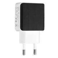 HKM-796307 Multi-Function USB Mobile Phone Charger Head - Fast Charging, 5V 3A, Single Port, Available in White and Black Options
