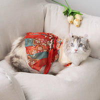 HKM-7965245 Red Princess Style Cat Skirt Hanfu - Anti Hair Loss, Sizes S to XXL