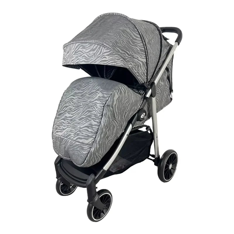 HKM-796627 Foldable Twin Stroller for Travel with Foot Covers – Suitable for Children Up to 3 Years