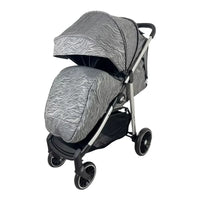 HKM-796627 Foldable Twin Stroller for Travel with Foot Covers – Suitable for Children Up to 3 Years