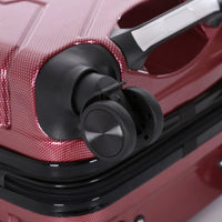HKM-796819 20-Inch Trolley Suitcase with Four Wheels, PC Travel Luggage for Students, Customisable Design